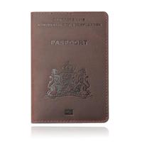 Paspoorthoes met extra opbergvakjes - Leer Bruin - thumbnail