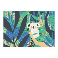 Creatief blok, 27 vellen SWEET SAFARI FOLIA meerkleurig - thumbnail