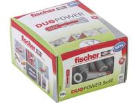 Fischer DUOPOWER | Universele pluggen | 8X40 mm - 100 Stuks - 535455 - thumbnail
