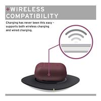 U by UAG [U] DOT Soft Touch Siliconen Hoes Apple Airpods 2 (2019) / Apple Airpods 1 (2016) [Wireless Charging Compatible (LED zichtbaar), Lightning-aansluiting afdekking, karabijnhaak ] Dusty Rose - thumbnail