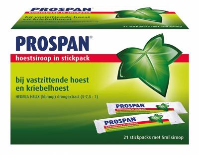 Prospan Hoestsiroop Sticks - bij vastzittende hoest en kriebelhoest