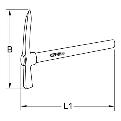 KS Tools 9639612 Pikhouweel