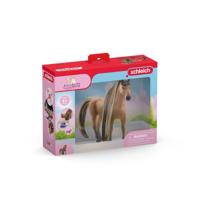 Schleich horse club - sofia's beauties beautypaard akhal-teke-hengst speelfiguur (42621) - thumbnail