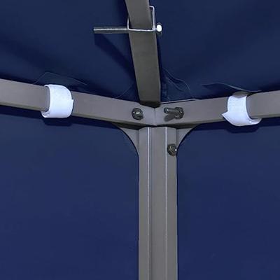 VidaXL Vervangend tentdoek prieel 310 g/m² 3x3 m donkerblauw