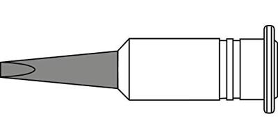 Ersa 0G132KN Soldeerpunt Beitelvorm, recht Grootte soldeerpunt 2.40 mm Inhoud: 1 stuk(s)