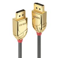 LINDY 36297 DisplayPort-kabel DisplayPort Aansluitkabel DisplayPort-stekker, DisplayPort-stekker 15.00 m Goud - thumbnail