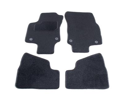 Automatten op maat - zwart stof - Opel Astra H 2006-2010 cabriolet/twintop