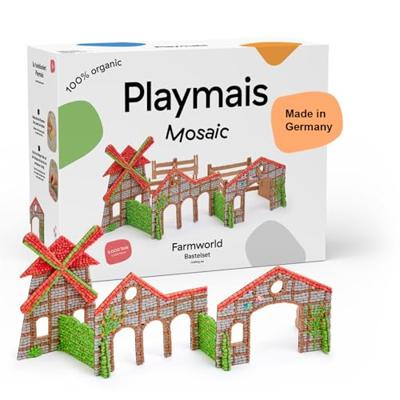 Playmais mosaic boerderijset - 8000 stukjes