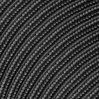 ROL 30 Meter strijkijzersnoer ZWART 3X0.75mm - thumbnail