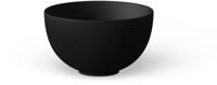 Looox Ceramic Small Waskom 23x13x13cm Matt Black - thumbnail