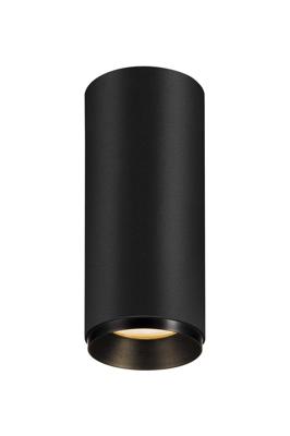 SLV OpbouwspotNuminos S Dali cilinder zwart 2700K - 36gr - 1004411