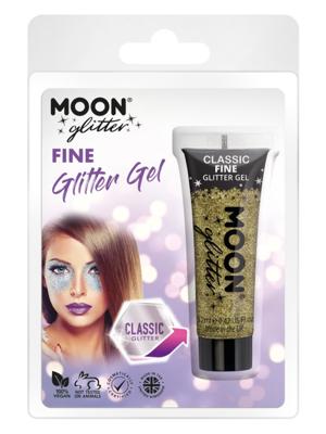Moon Glitter Gel Fijn Goud Moon Glitter Gel Fijn Goud