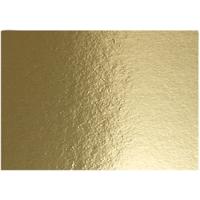 Creativ Company Metallic foliekarton, a4, vel 210x297 mm, 280 gr, goud, 10 vel/ 1 doos - thumbnail