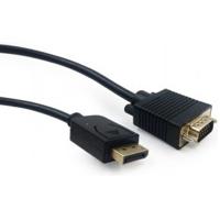 Gembird CCP-DPM-VGAM-6 video kabel adapter 1,8 m VGA (D-Sub) DisplayPort Zwart - thumbnail