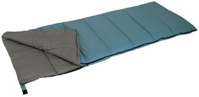 Eurotrail slaapzak Alaska 200 x 80 cm polyester blauw