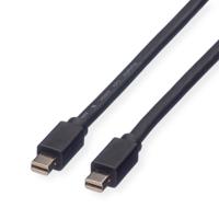 ROLINE DisplayPort kabel, Mini DP M - Mini DP M, zwart, 3 m - thumbnail