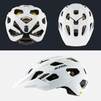 Olympic Sportswear Alpina sports mtb helm plose mips 57-61 mat wit - thumbnail