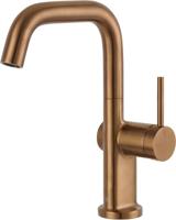 Ben Navan industriële wastafelkraan geborsteld koper - thumbnail