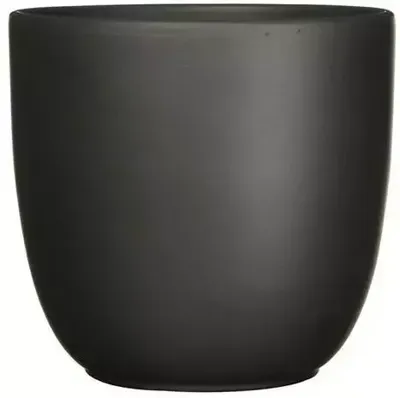 Mica Decorations tusca pot mat zwart 20x22,5cm