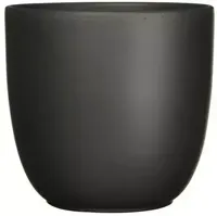 Mica Decorations tusca pot mat zwart 20x22,5cm - thumbnail