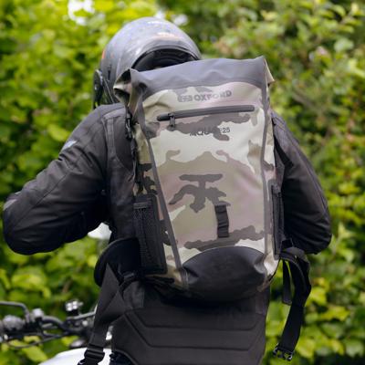 OXFORD "aqua b 25" rugzak backpack aqua b25 camo/black 25l