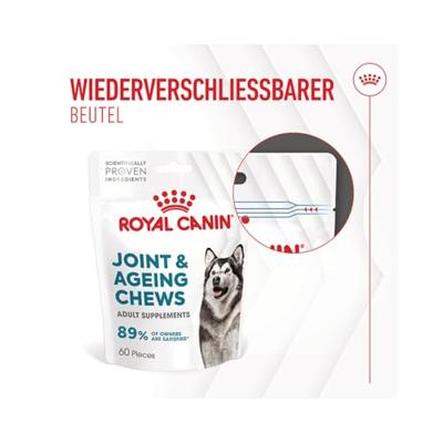Royal Canin Joint & Ageing Chews voedingssupplement hond 5 x 240 g - thumbnail