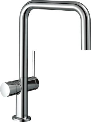 Hansgrohe Talis M54 ééngreeps keukenmengkraan U 220 met stopkraan voor vaatwasser, chroom