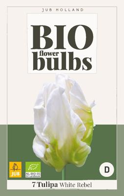 Bio Tulp white rebel 5 bollen