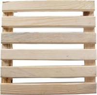 Esschert Design trolley naturel vierkant indoor - thumbnail