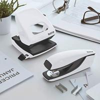 Leitz NeXXt WOW 5502 nietmachine, wit metallic, op blister - thumbnail