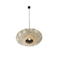 QAZQA Oosterse hanglamp bamboe 50 cm - Rina - thumbnail