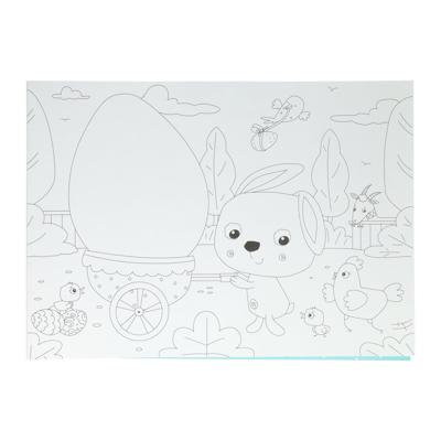 Wins Holland Placemats kleurboek pasen, 12st.