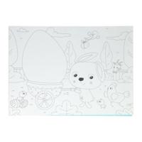 Wins Holland Placemats kleurboek pasen, 12st. - thumbnail