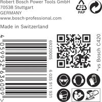 Bosch Accessories 2608901650 Schuurpapier voor multischuurmachine Korrelgrootte (num) 180 (l x b) 93 mm x 102 mm 50 stuk(s) - thumbnail