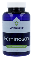 Vitakruid Feminosan Overgang complex oa Rode klaver & Hop 180 Tabletten - thumbnail