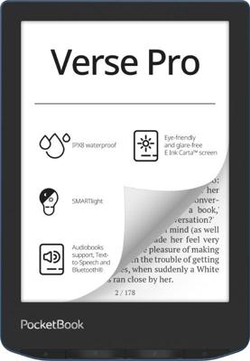 PocketBook Verse Pro e-Reader azure
