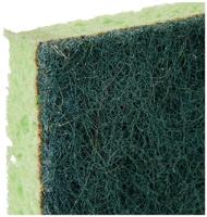 Mr. Eco schuurspons ft 9,8 x 6,8 x 2 cm, met stevige vezels, pak van 2 stuks - thumbnail