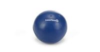 Rubber bal massief hondenspeeltje blauw 9 cm - thumbnail