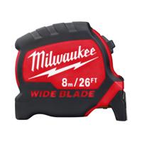 Milwaukee Premium Wide Blade Rolmaat 8 m/26 ft - 4932471818 - thumbnail