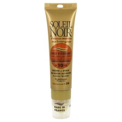 Soleil Noir Combi Soin Vitaminé SPF10 + Stick SPF30 22ml
