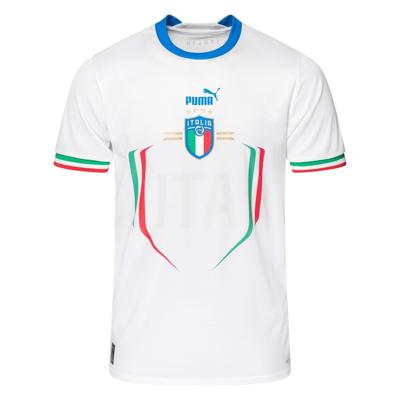 Italië Shirt Uit Junior 2022-2023 - Maat 176 - Kleur: Wit | Soccerfanshop