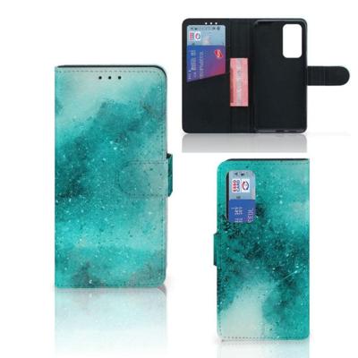 Hoesje Huawei P40 Painting Blue