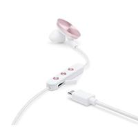 I am plus buttons draadloze in-ear hoofdtelefoon met geïntegreerde microfoon - goud en roze - thumbnail