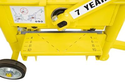 Orit klinkenknipper - IQ easy cutter - B330 mm - H10-120 mm - geel