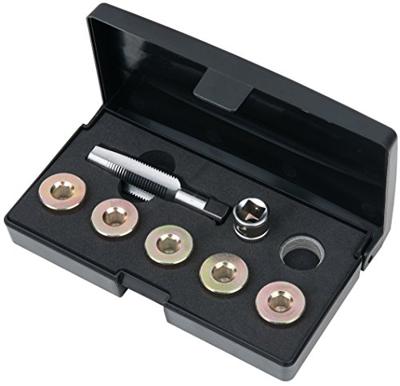 KS Tools 1504935 Olieaftapschroef-schroefdraadreparatieset, 12-delig M18 x 1,5