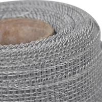 Gaas 100x500 cm aluminium zilverkleurig - thumbnail