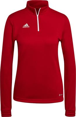 adidas Entrada 22 Trainingstrui 1/4-Zip Dames Rood Wit