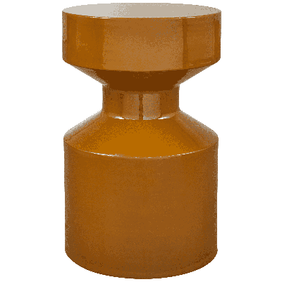 WOOOD Bijzettafel 'Ferry' 30cm, kleur Honing Geel