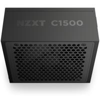 NZXT c1500 platinum modulaire 1500 watt voeding (zwart, 2x 12v-2x6, 6x pcie) - thumbnail