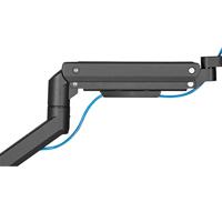 LogiLink BP0168 Monitor-tafelbeugel 1-voudig Zwart Draaibaar, In hoogte verstelbaar, Kantelbaar, Roteerbaar, Zwenkbaar - thumbnail